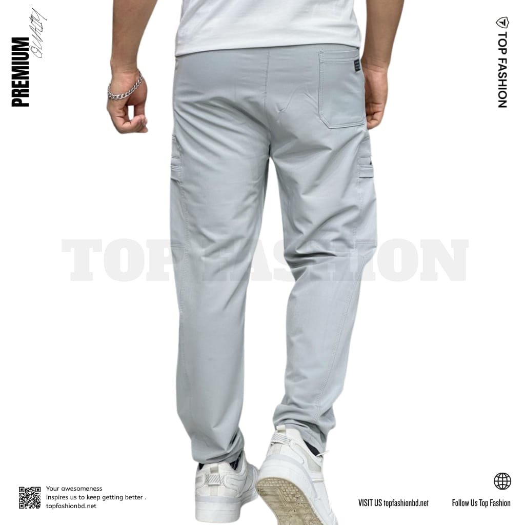 CARGO DOBBY PANT LIGHT GRAY CODE-CD66 - Image 7