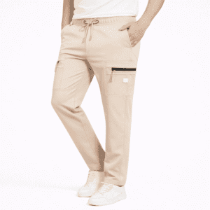 CARGO DOBBY PANT BEIGE CODE-CD67