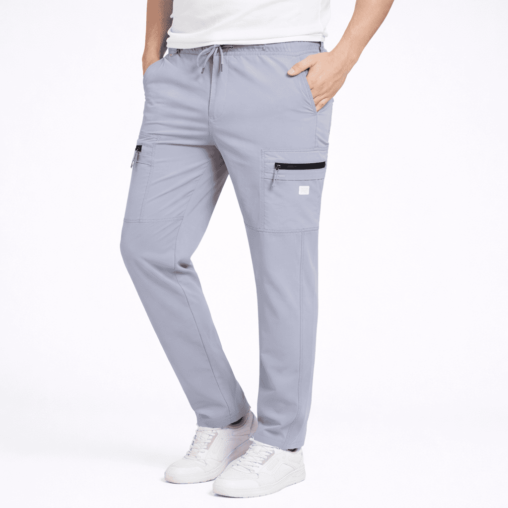 CARGO DOBBY PANT LIGHT GRAY CODE-CD66