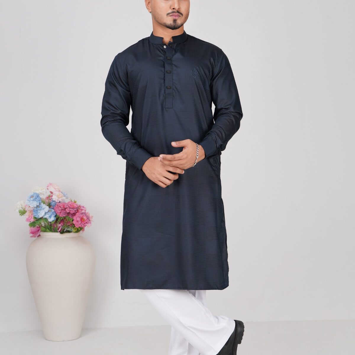 ELEGANT BAMBOO COTTON PANJABI CODE-BC03