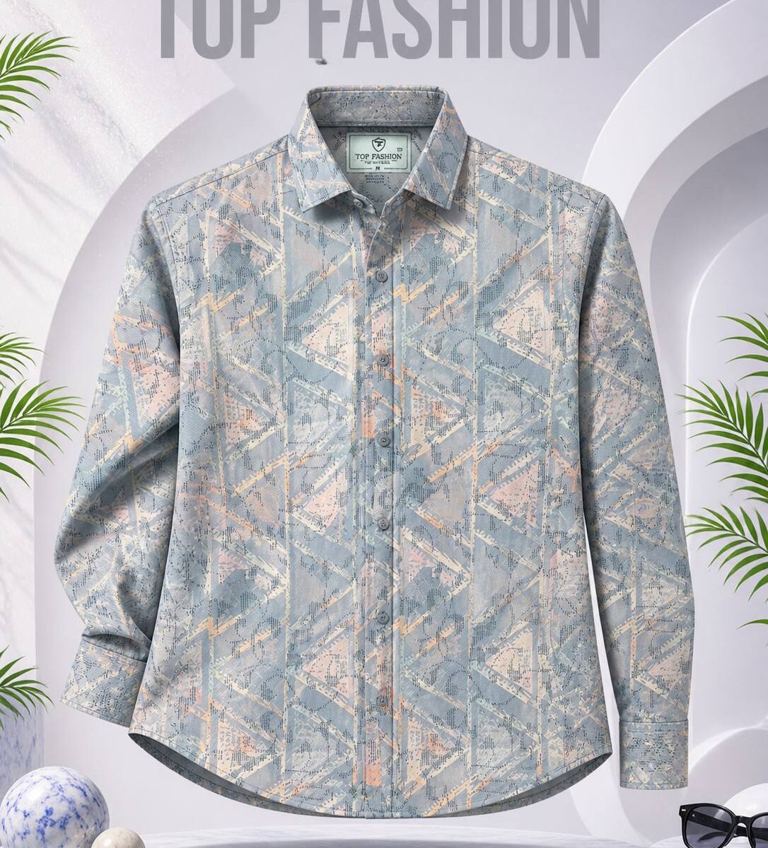 LUXURY PRINT SHIRT CODE-PS02