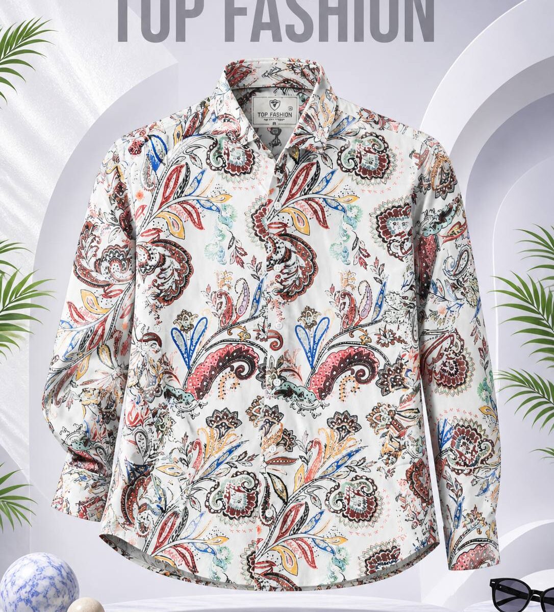 LUXURY PRINT SHIRT CODE-PS04