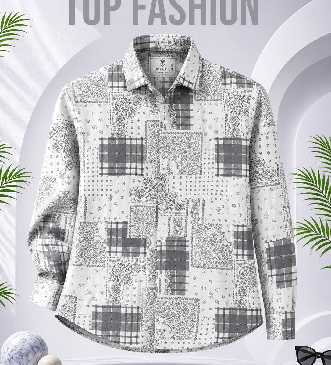 LUXURY PRINT SHIRT CODE-PS01