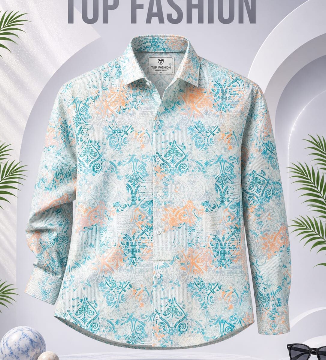 LUXURY PRINT SHIRT CODE-PS06