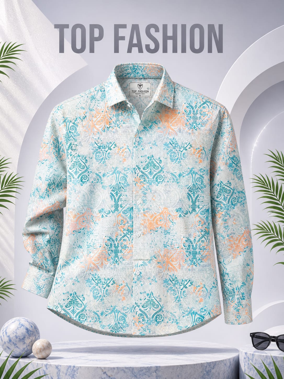 WhatsApp Image 2026-05-06 at 11.49.59 PM LUXURY PRINT SHIRT CODE-PS06 - Image 1