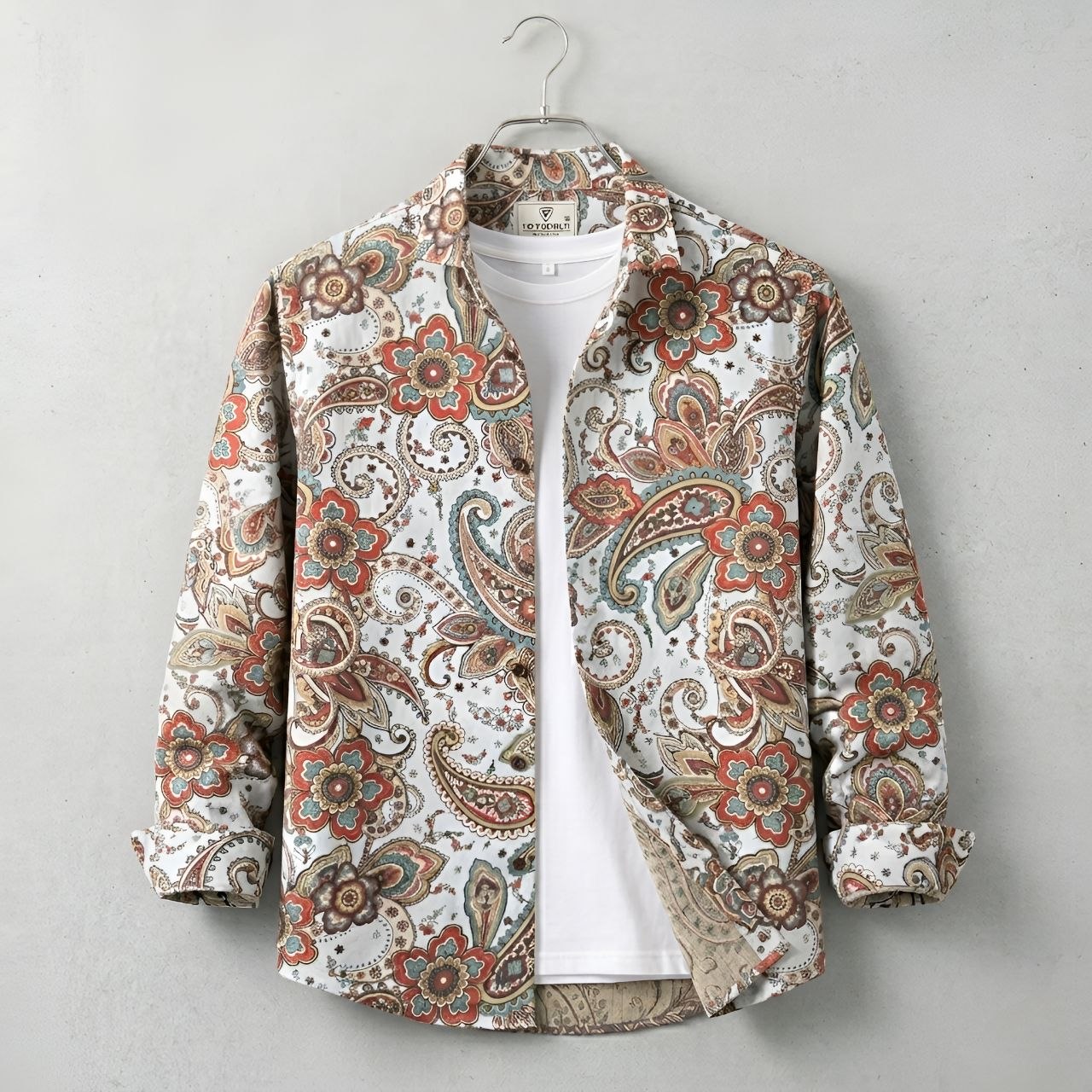 photo_6233330704804679872_y LUXURY PRINT SHIRT CODE-NPS85 - Image 1