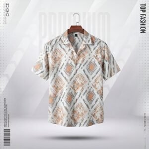 LUXURY HALF SLEEVE SHIRT CODE-HS04