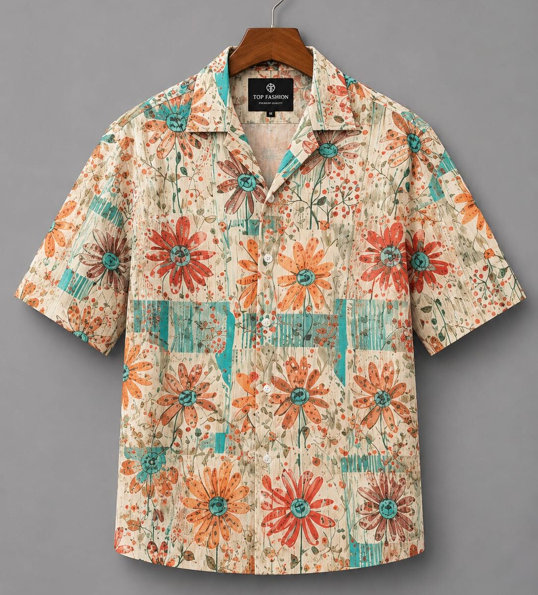 LUXURY HALF SLEEVE SHIRT CODE-HS32