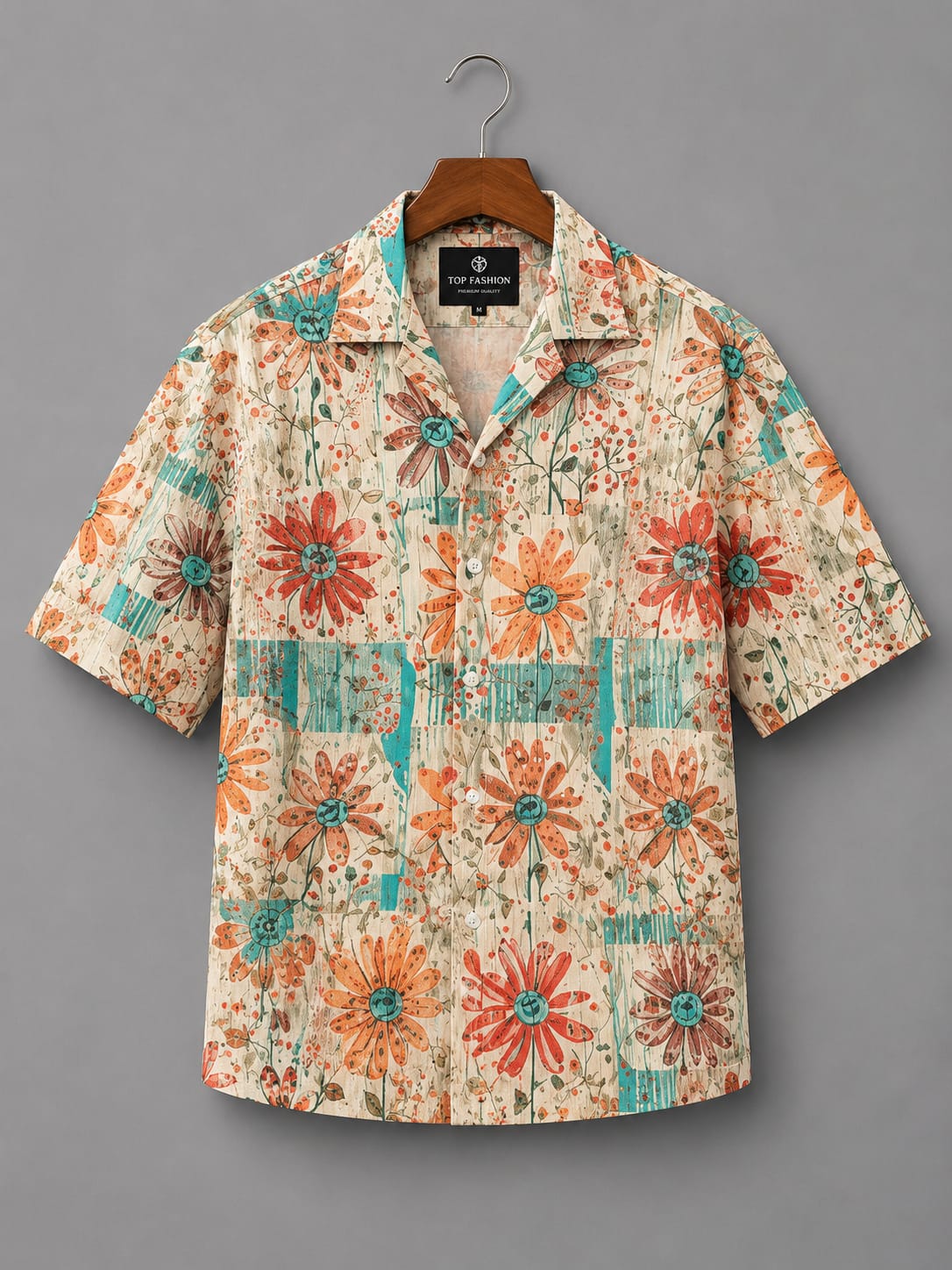 WhatsApp Image 2026-06-13 at 1.06.20 PM LUXURY HALF SLEEVE SHIRT CODE-HS32 - Image 1