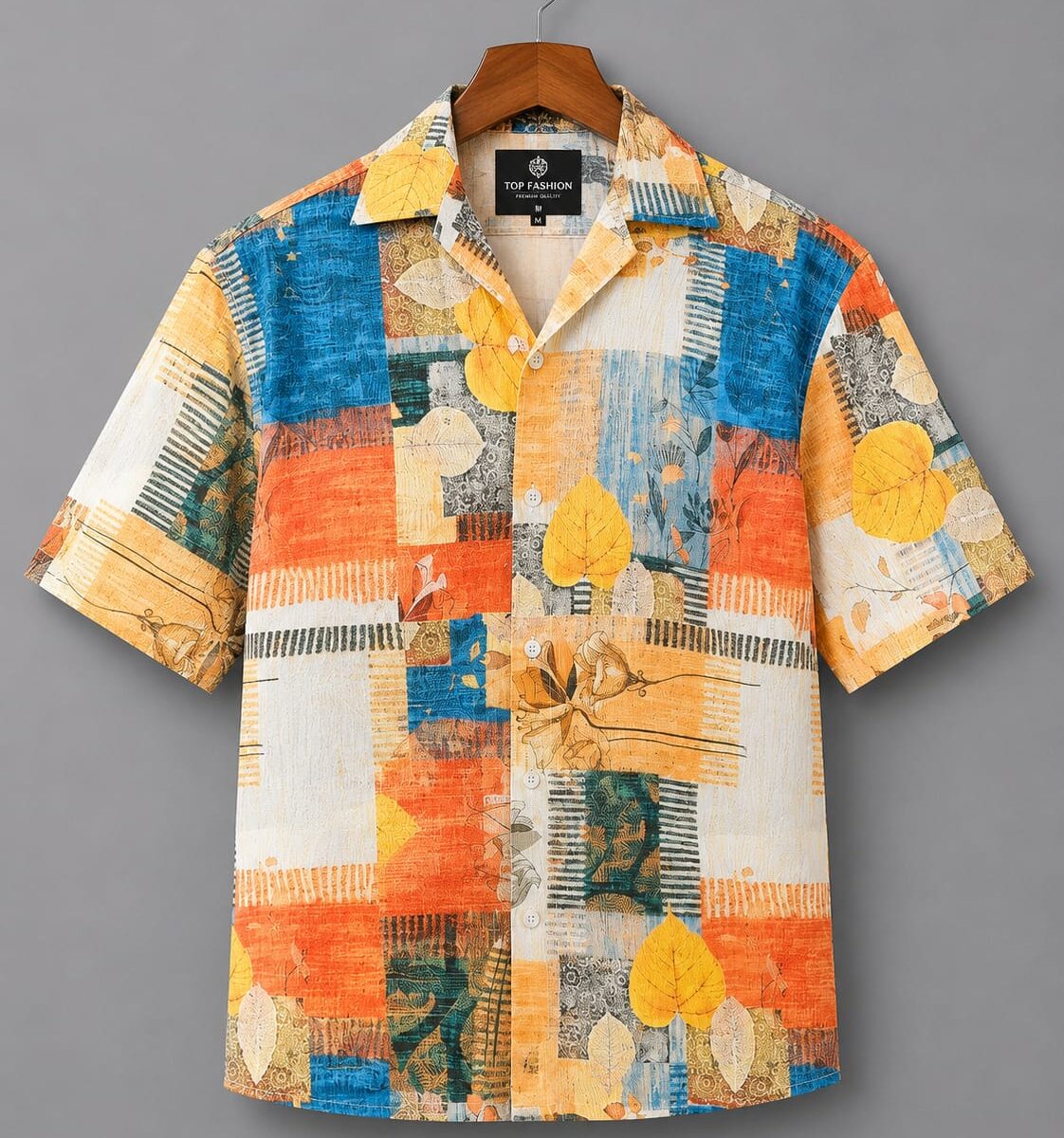 LUXURY HALF SLEEVE SHIRT CODE-HS33