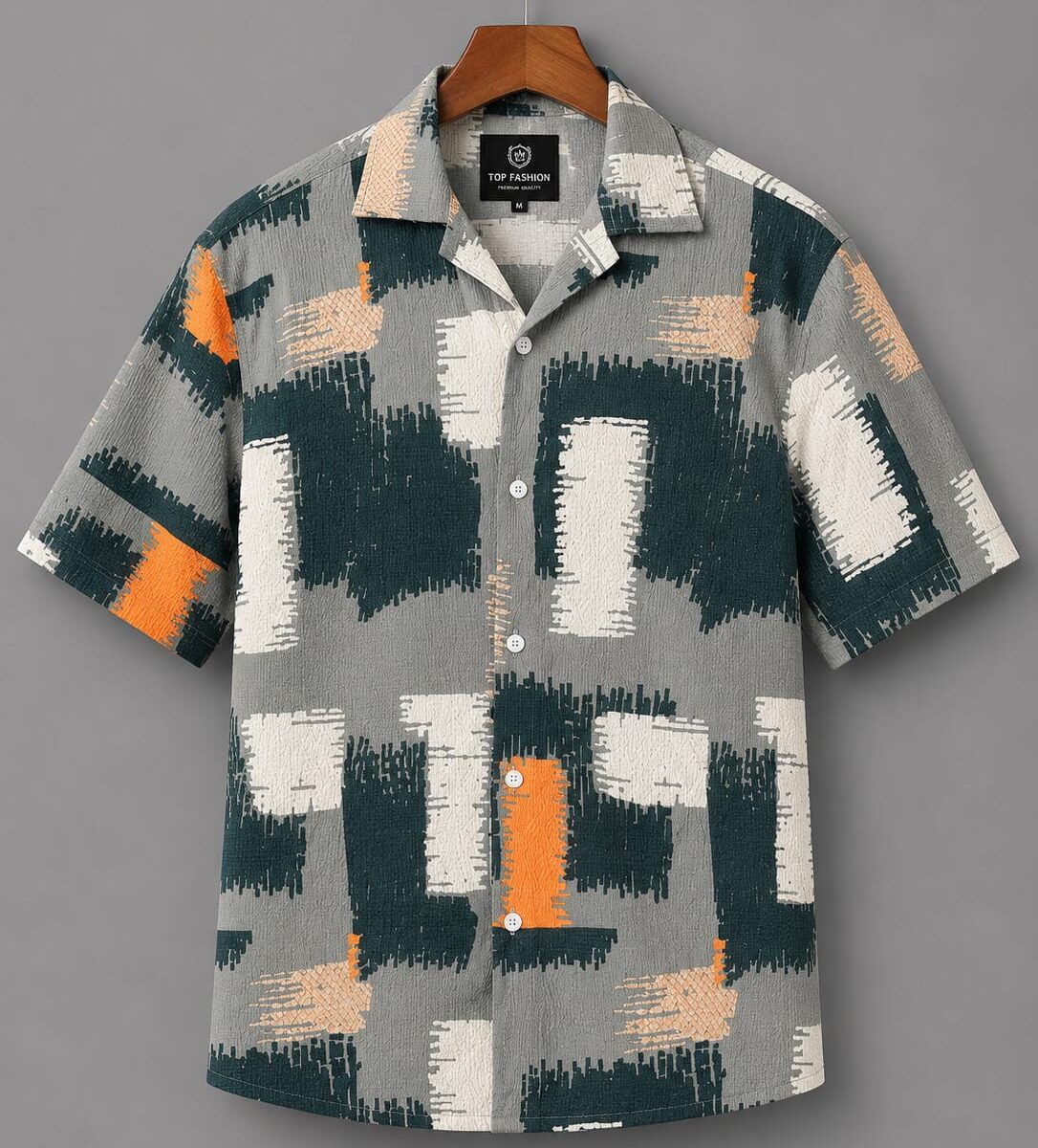 LUXURY HALF SLEEVE SHIRT CODE-HS35