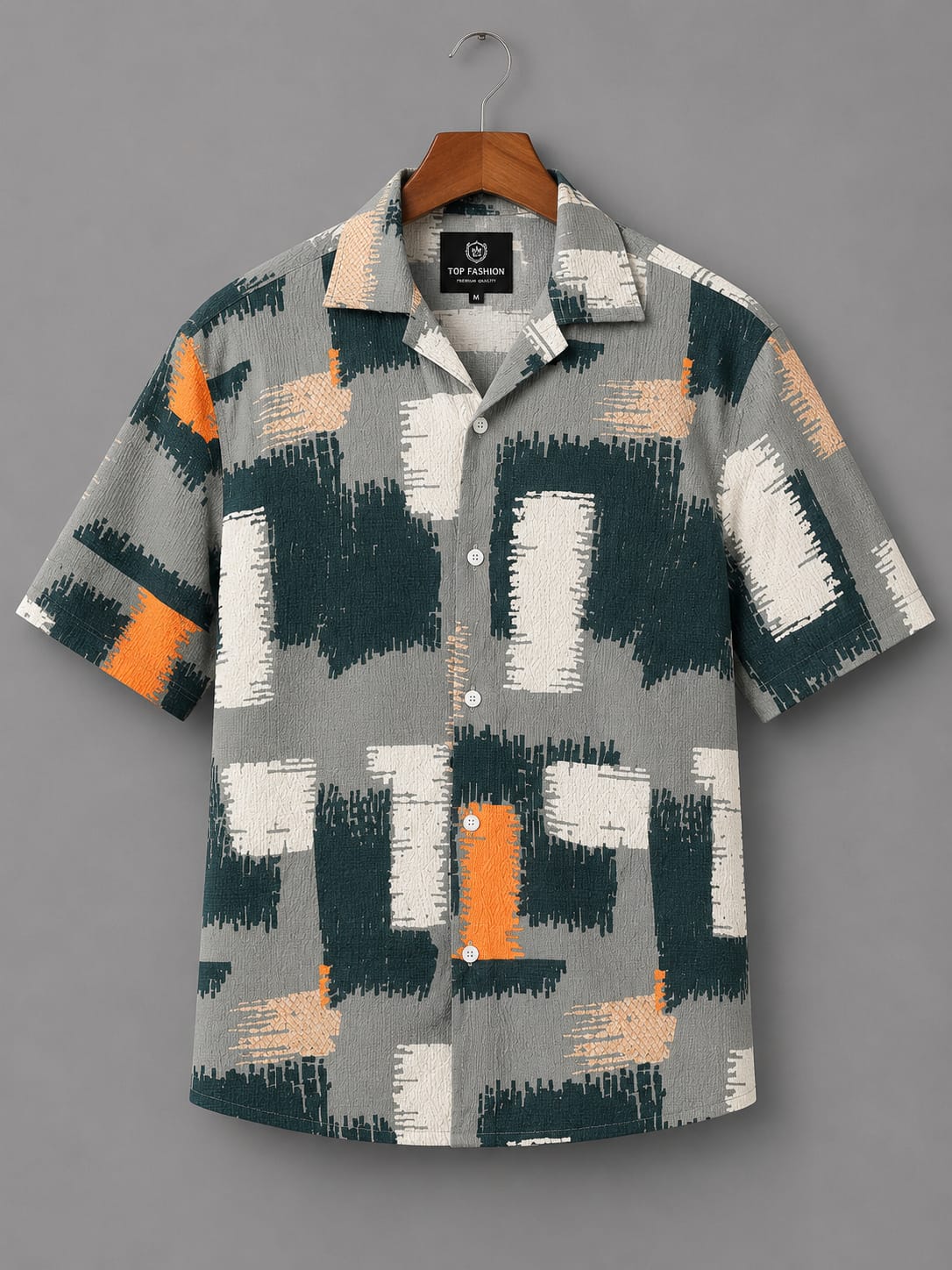 WhatsApp Image 2026-06-13 at 1.06.21 PM LUXURY HALF SLEEVE SHIRT CODE-HS35 - Image 1