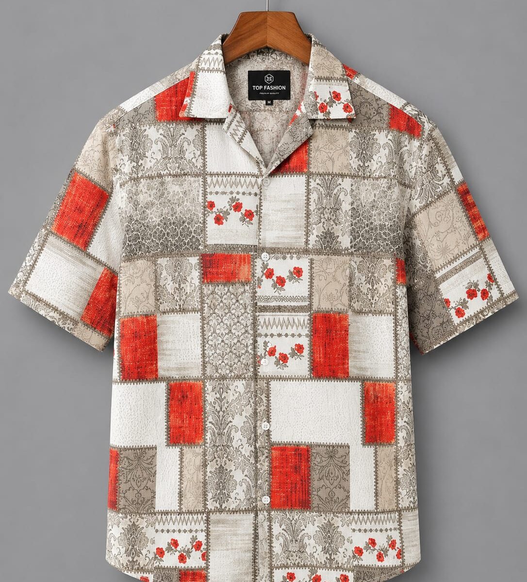 LUXURY HALF SLEEVE SHIRT CODE-HS34