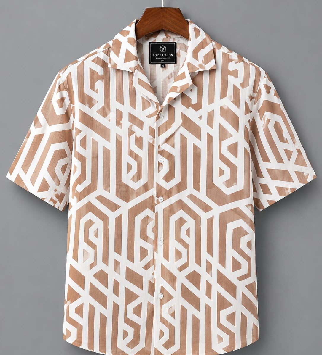 LUXURY HALF SLEEVE SHIRT CODE-HS36