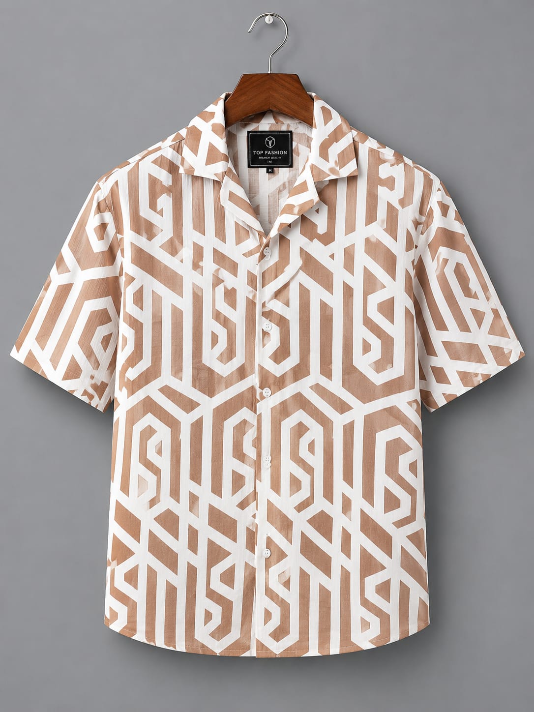 WhatsApp Image 2026-06-13 at 1.06.23 PM LUXURY HALF SLEEVE SHIRT CODE-HS36 - Image 1