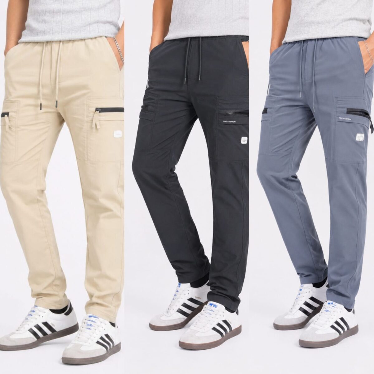 CARGO DOBBY PANT 3PCS COMBO CODE 13