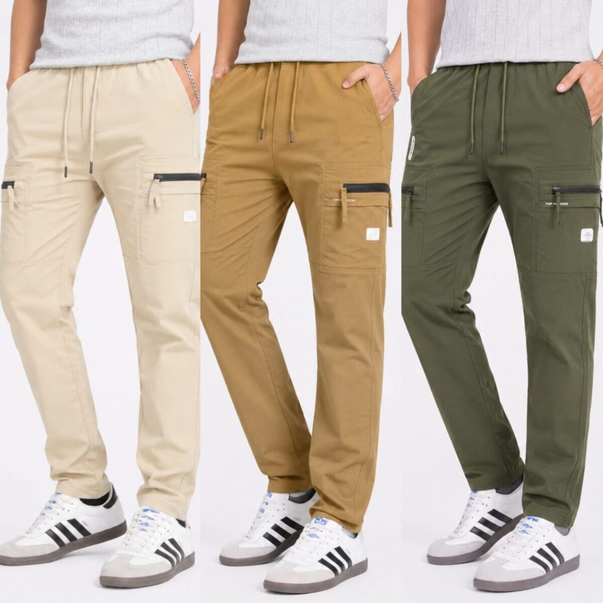 CARGO DOBBY PANT 3PCS COMBO CODE 10