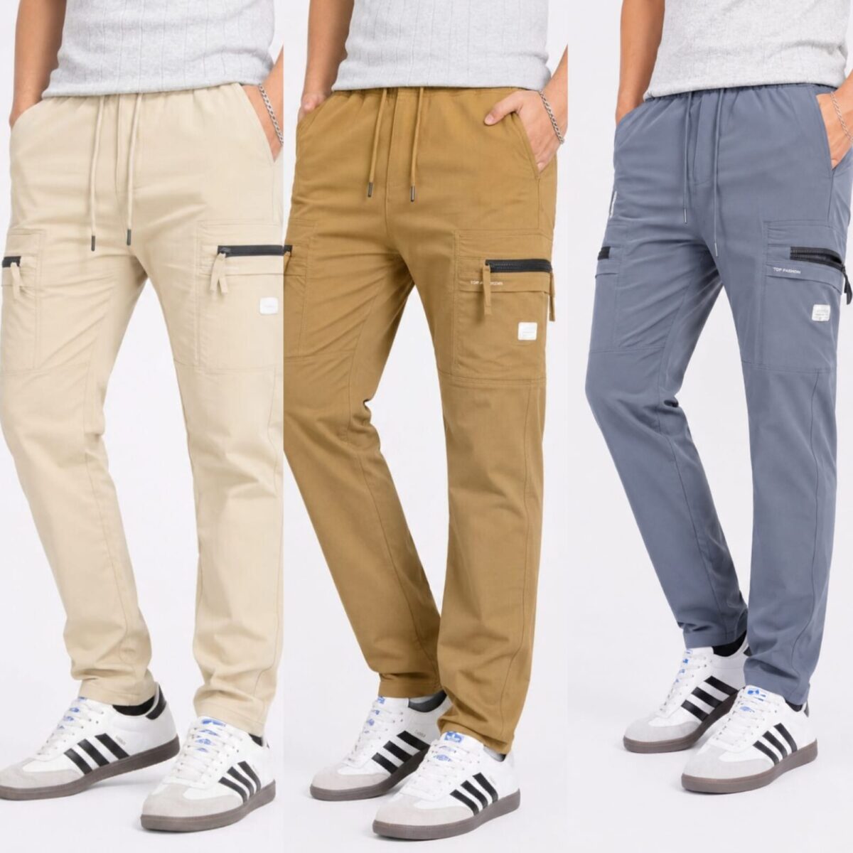 CARGO DOBBY PANT 3PCS COMBO CODE 11