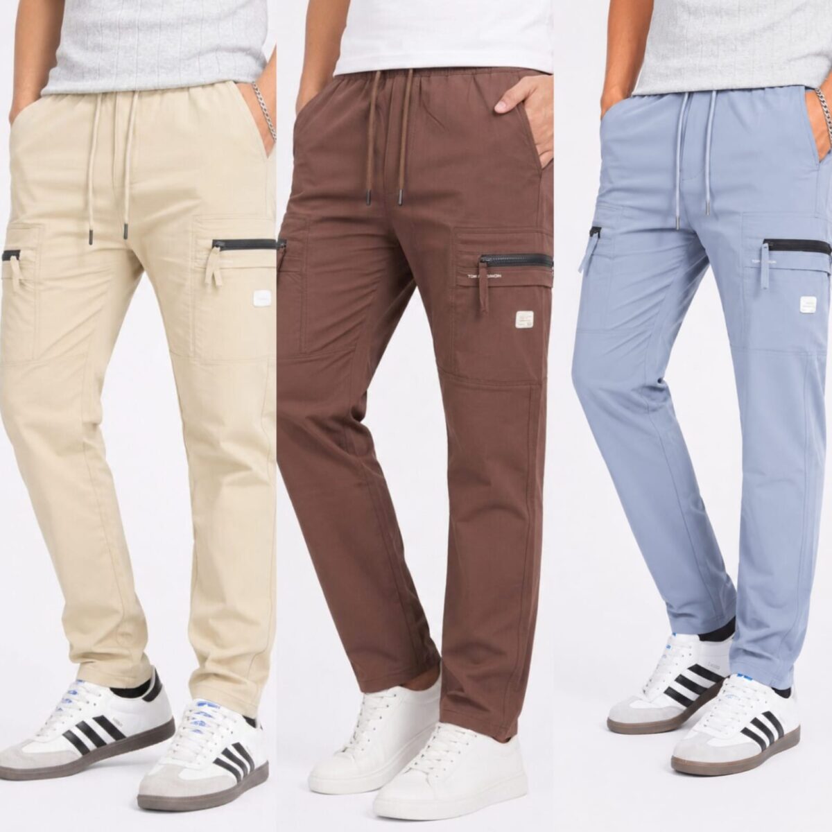 CARGO DOBBY PANT 3PCS COMBO CODE-2