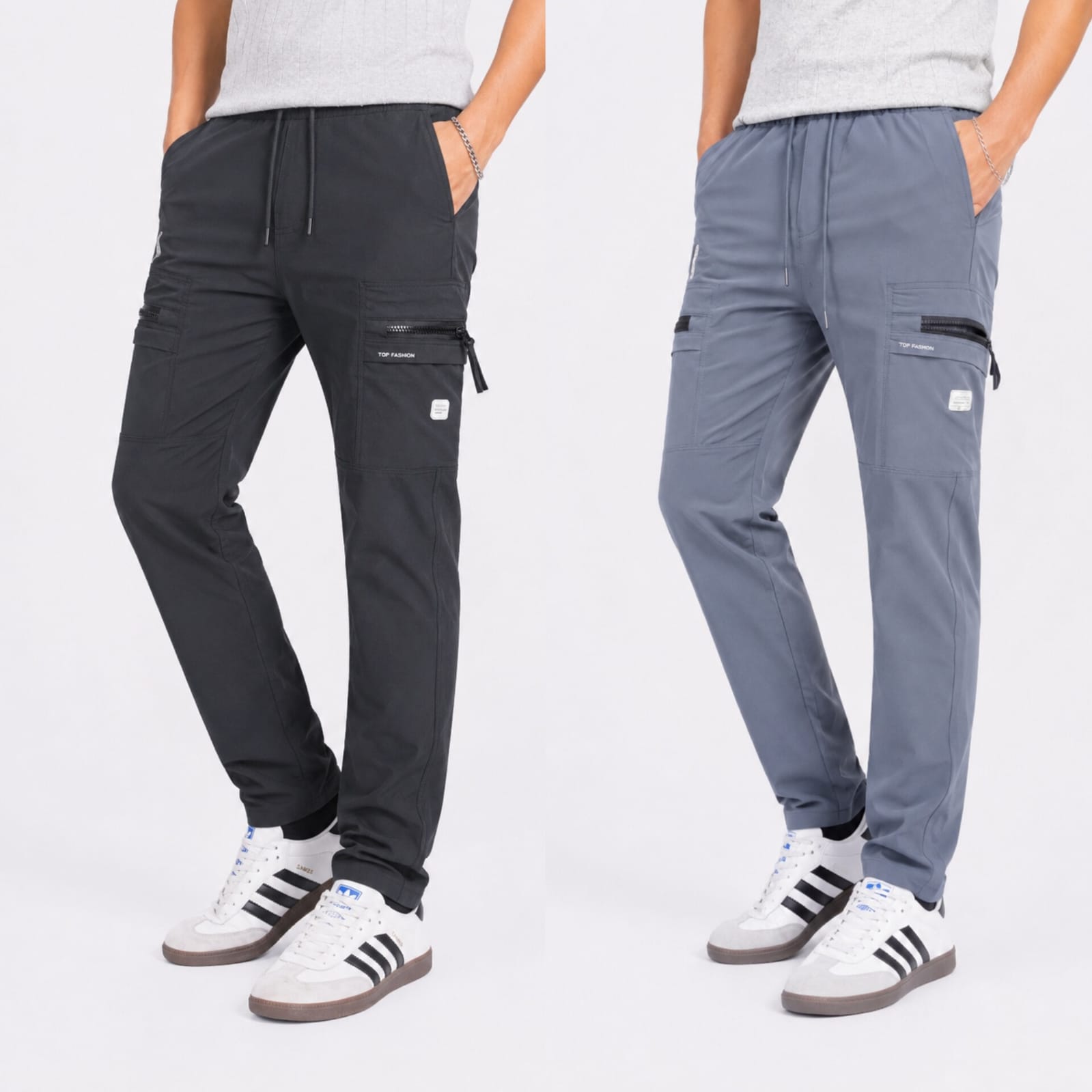 WhatsApp Image 2026-07-09 at 11.38.27 PM (1) CARGO DOBBY PANT 2PCS COMBO CODE 20 - Image 1