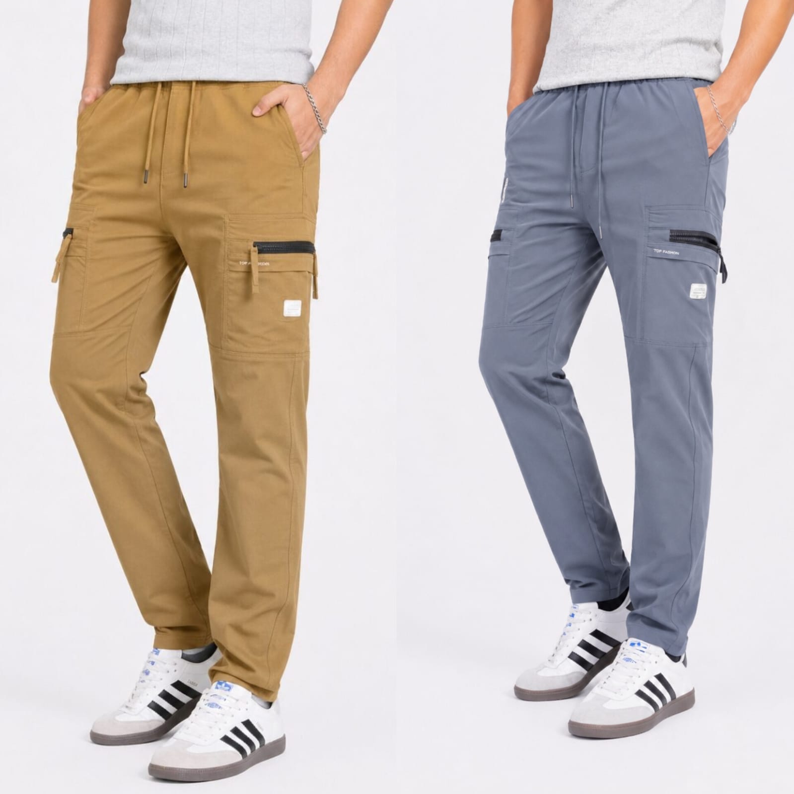 WhatsApp Image 2026-07-09 at 11.38.28 PM CARGO DOBBY PANT 2PCS COMBO CODE 18 - Image 1