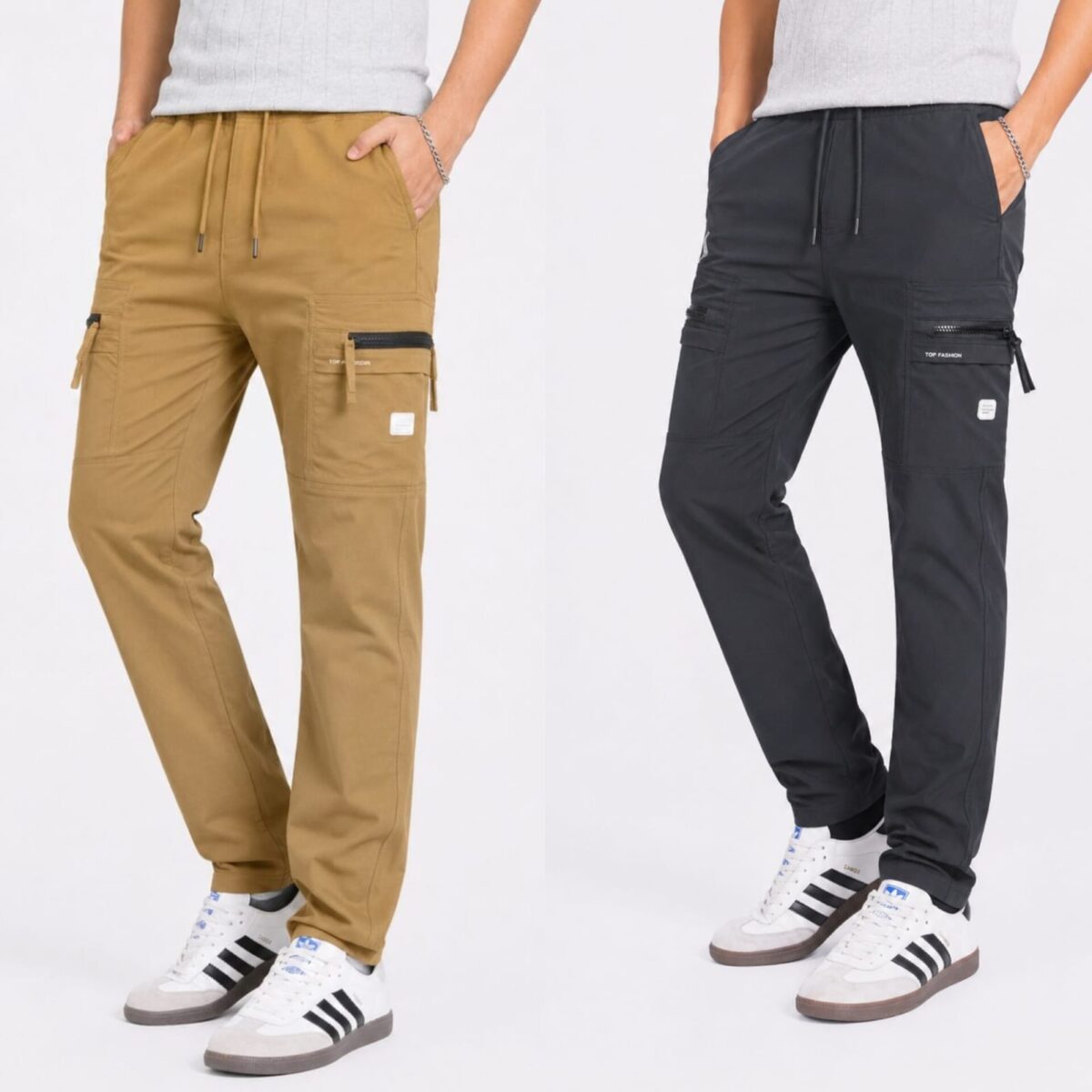 CARGO DOBBY PANT 2PCS COMBO CODE 16