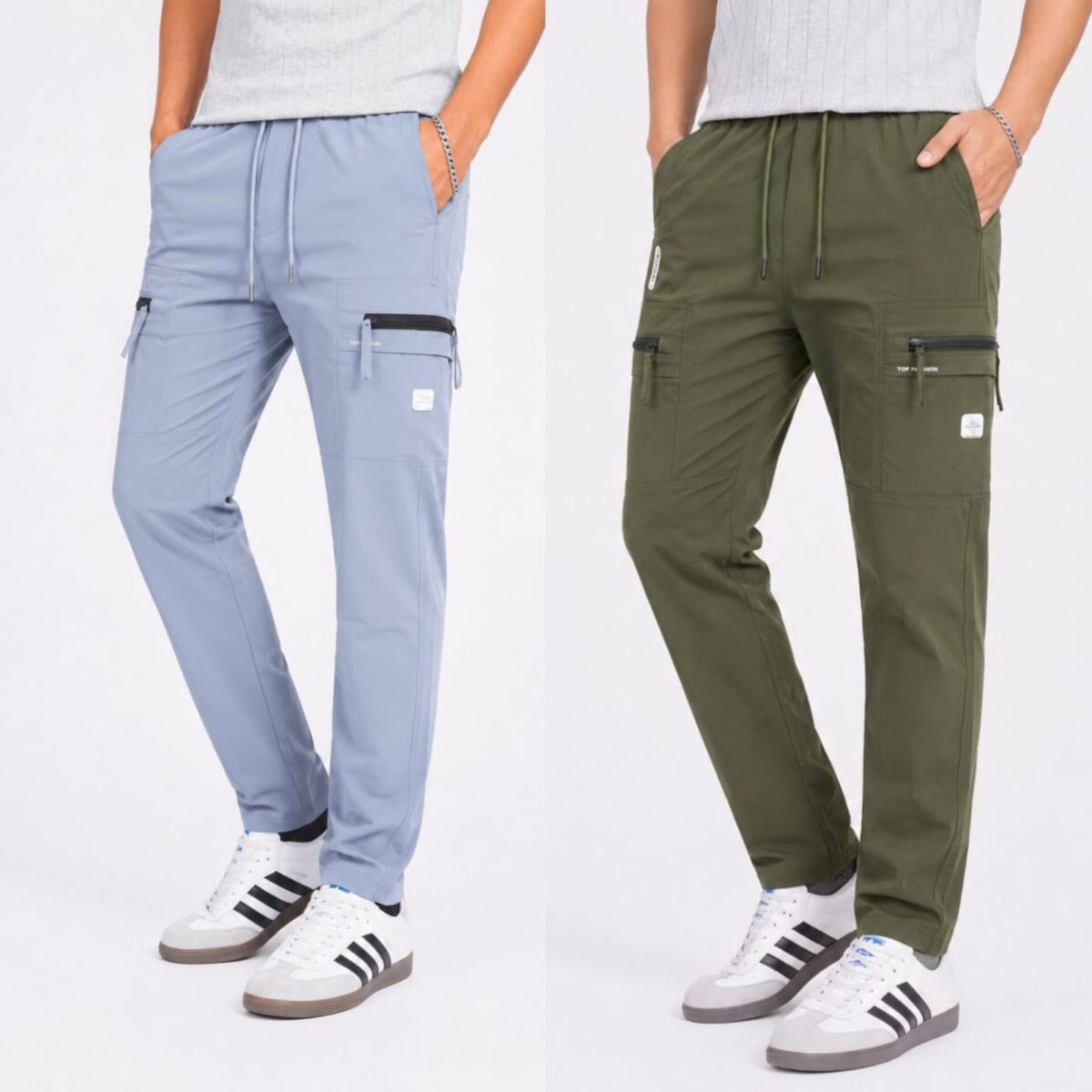CARGO DOBBY PANT 2PCS COMBO CODE 14