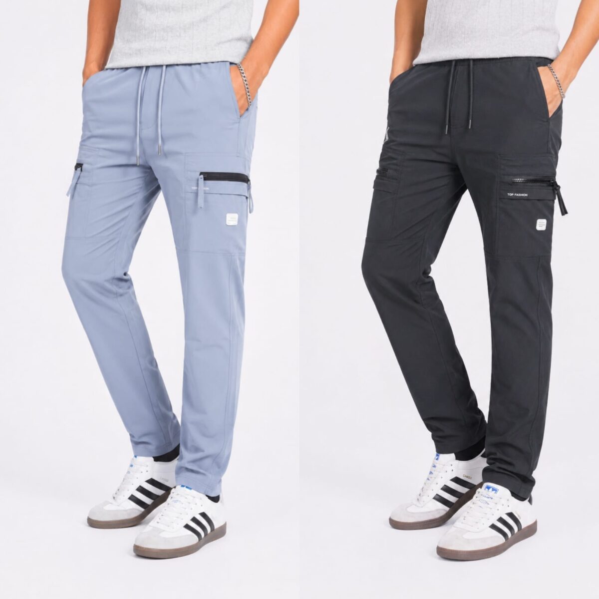 CARGO DOBBY PANT 2PCS COMBO CODE 13