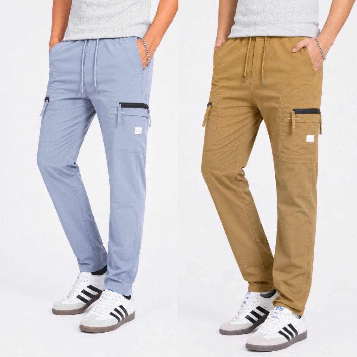 CARGO DOBBY PANT 2PCS COMBO CODE 12