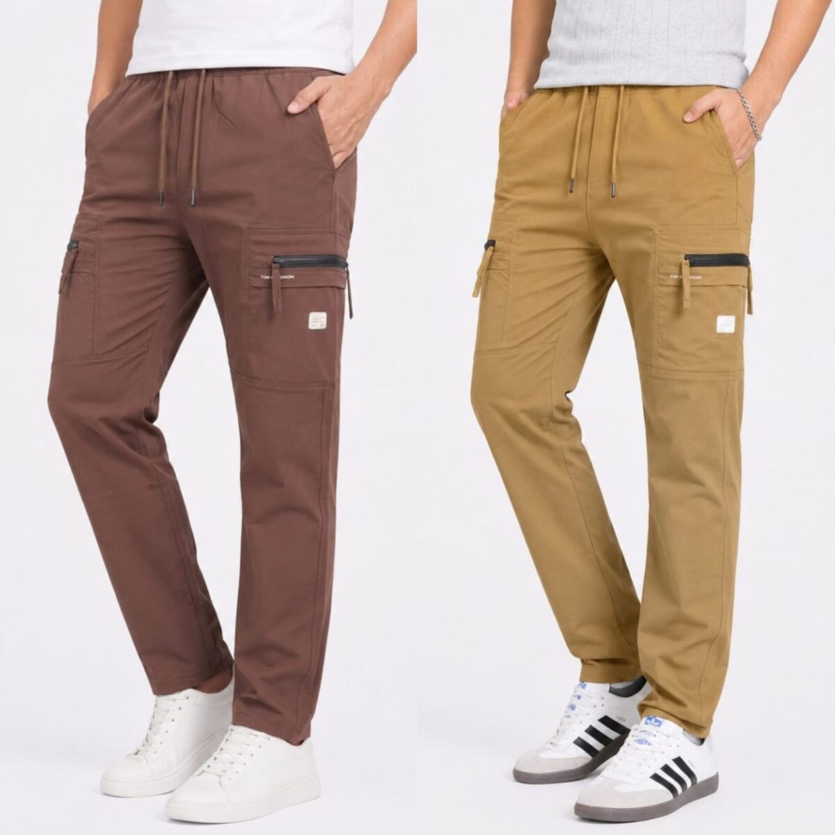 CARGO DOBBY PANT 2PCS COMBO CODE-8
