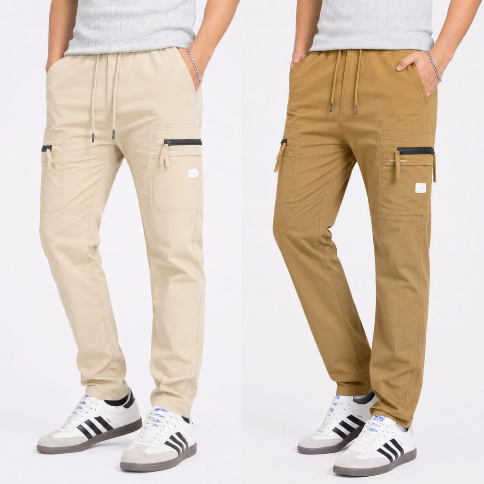 WhatsApp Image 2026-07-09 at 11.38.37 PM CARGO DOBBY PANT 2PCS COMBO CODE-3 - Image 1